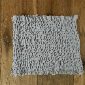 LAVENDER RUCHED TUBE TOP